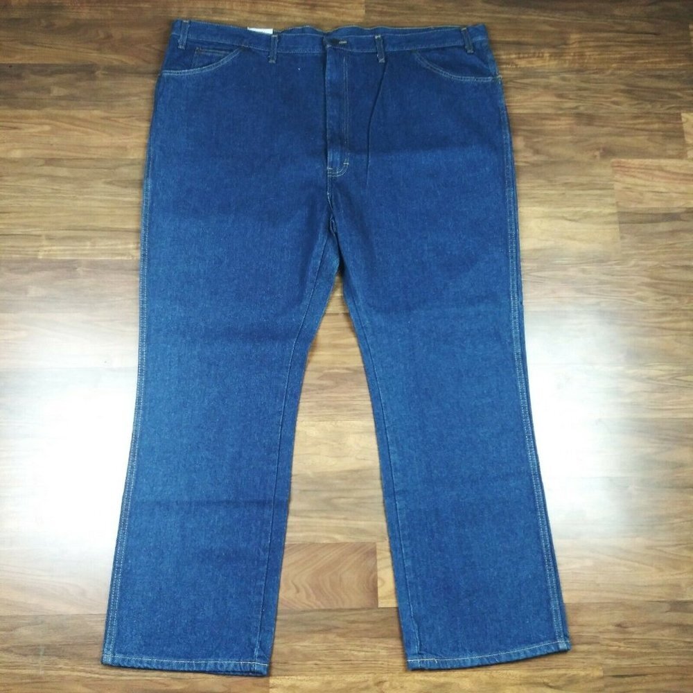 Dickies New Old Stock (2001) Regular Fit Work Blue Jeans Men's 50 x 32 NWT